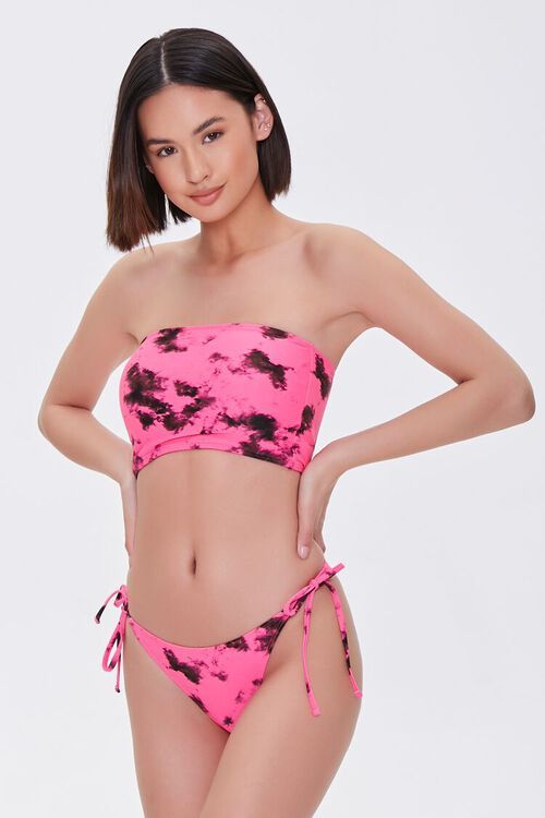 Tie-Dye String Bikini Bottoms | Forever 21 (US)