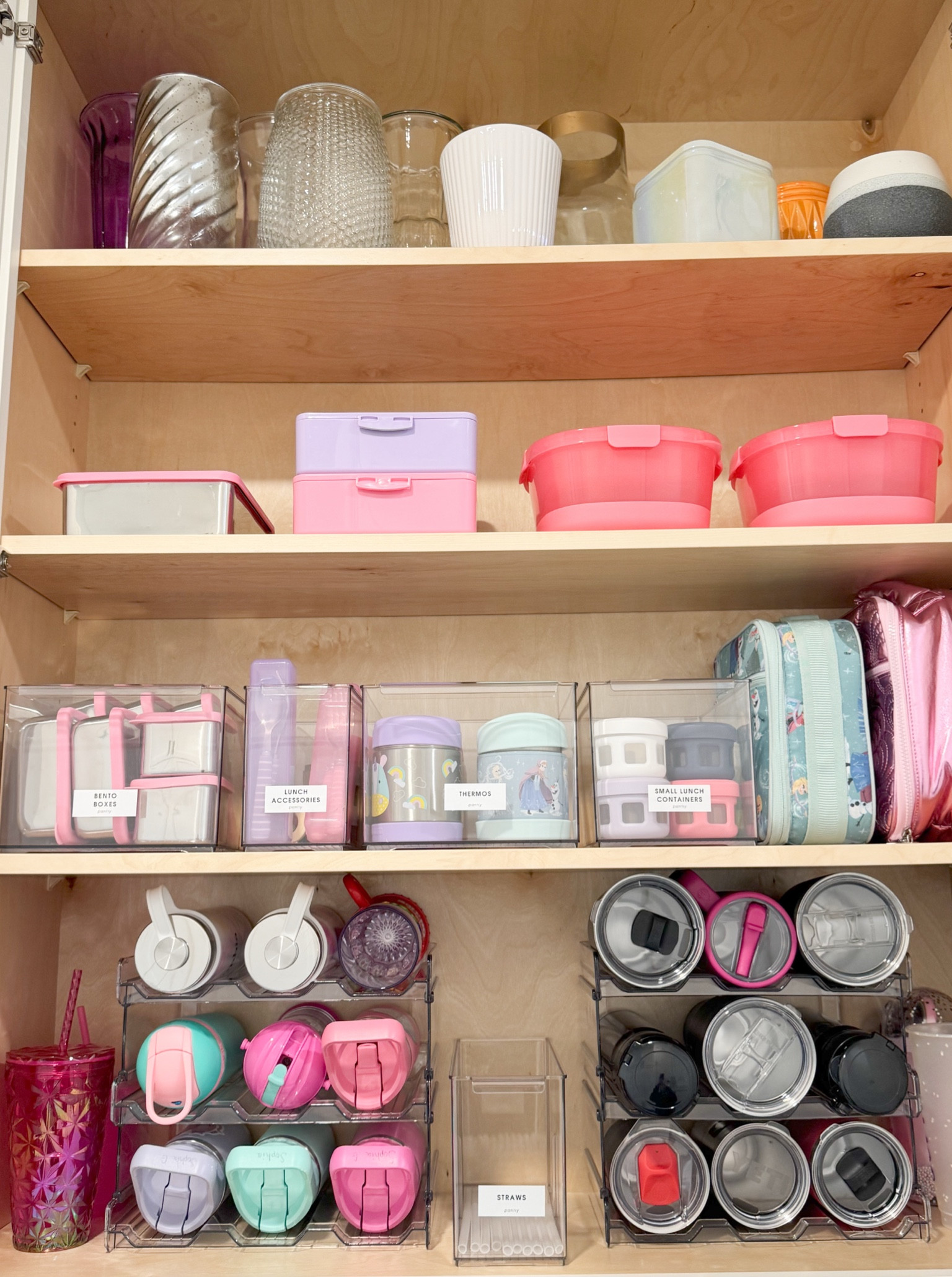 Check out this zone in the pantry! It has all of their essentials for packing a lunch for school in the morning! 🤍

#LTKFamily #LTKKids #LTKHome