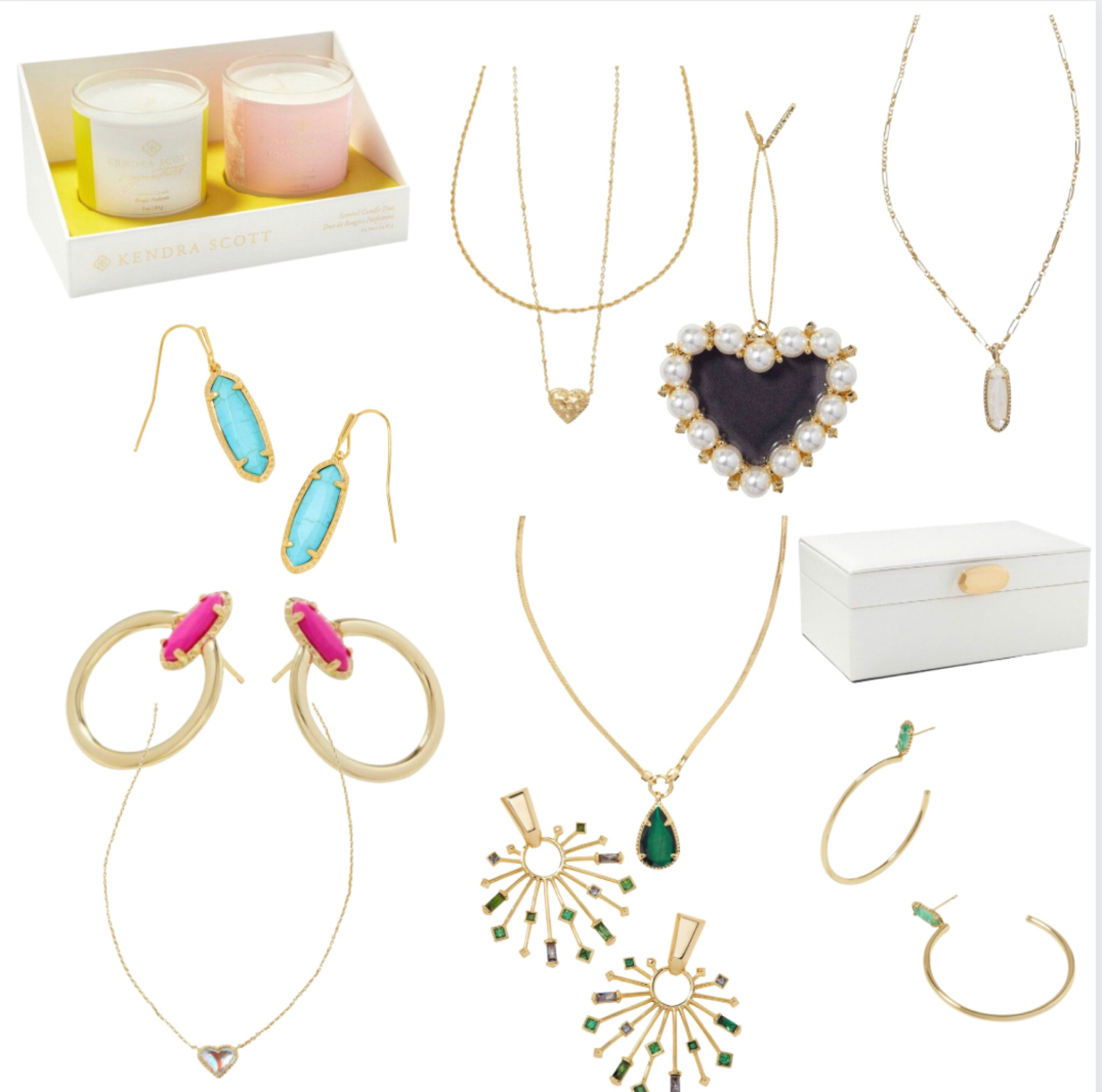 Kendra Scott 2pc Candle Gift Set - Off-white : Target