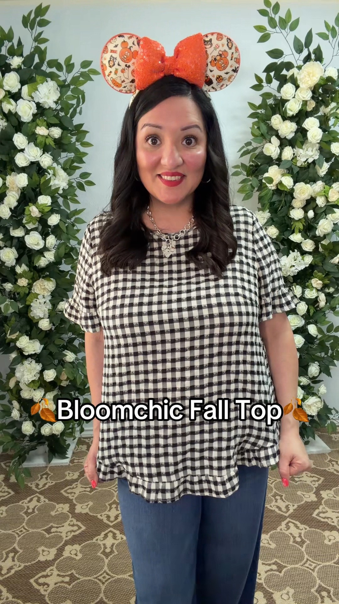Fall outfits are calling 🍂🤎 and this Bloomchic gingham top is giving ALL the cozy season vibes!

I love how perfectly it matches my Disney ears 🎀✨—making it such an easy piece for Disney bounding, date nights, or everyday fall outfits. And it comes in 4 gorgeous colors, so there’s a style for everyone!

✨ Plus-size friendly
🍂 Perfect for fall
🎀 Matches my ears perfectly
🤎 Comes in 4 colors

Use my code LTK15 for 15% off your Bloomchic order! 🛍️

#Bloomchic #FallFashion #DisneyStyle #PlusSizeFashion #LTKCreator

#LTKgrwm #LTKdayinmylife #LTKootd