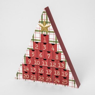 Advent Calendar Christmas Tree Shape - Threshold™ | Target