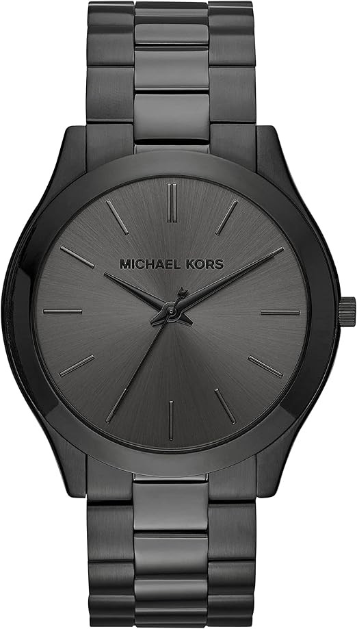 Michael Kors Men's Slim Runway Stainless Steel Quartz Watch | Amazon (US)