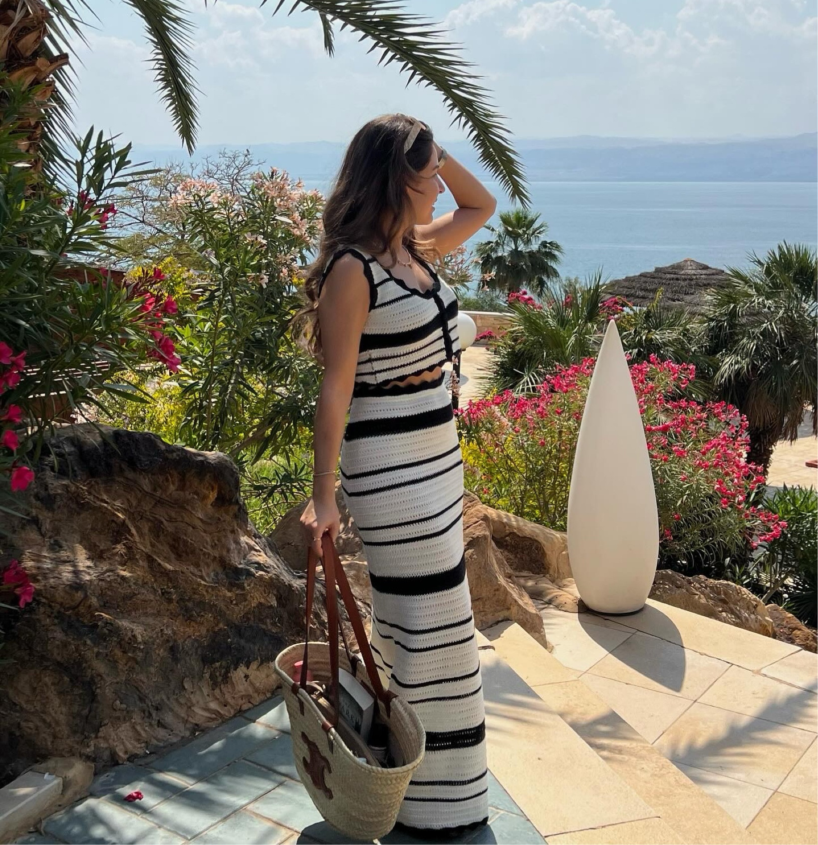 Crochet matching set black and white 

#LTKstyletip #LTKitbag #LTKswim