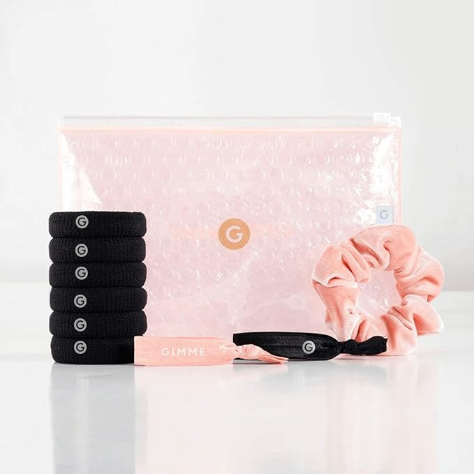 GIMME Bands Starter Kit, Microfiber Hair Ties, Gentle Hair Bands and Velvet Scrunchie for Every H... | Amazon (US)