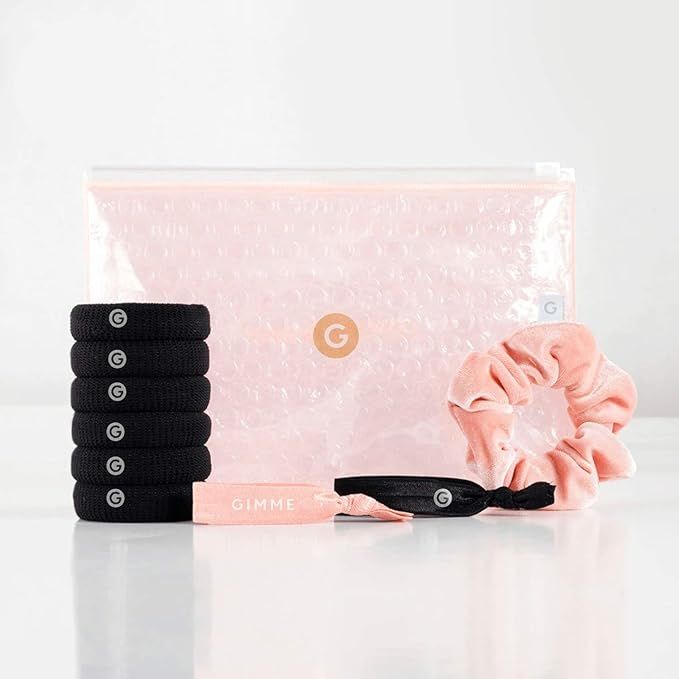 GIMME Bands Starter Kit, Microfiber Hair Ties, Gentle Hair Bands and Velvet Scrunchie for Every H... | Amazon (US)