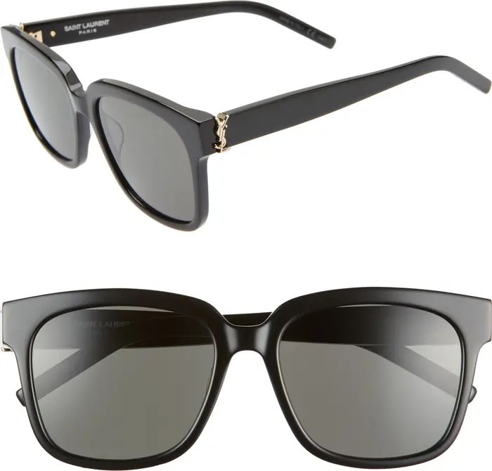 Saint Laurent 54mm Square Sunglasses | Nordstrom | Nordstrom