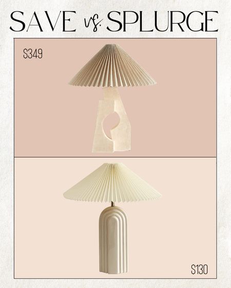 The look for less: modern earthy table lamps.

#LTKhome #LTKFind #LTKstyletip