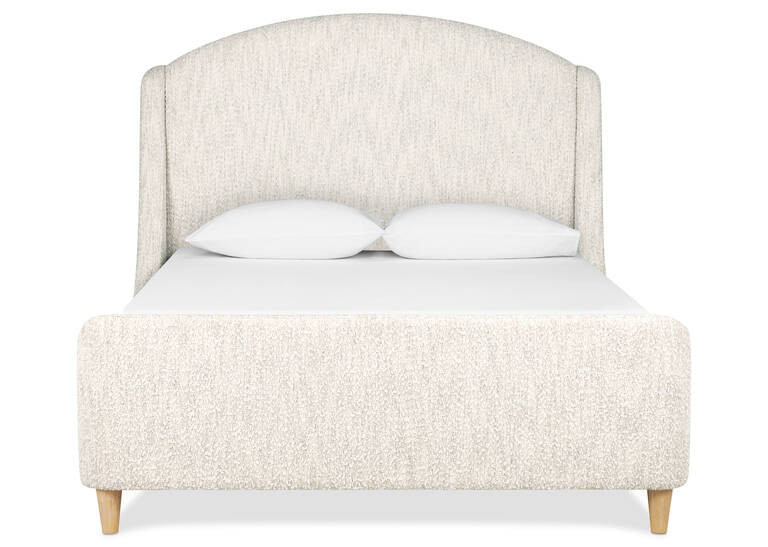 Saracino Bed -Zell Pearl, QUEEN | Urban Barn