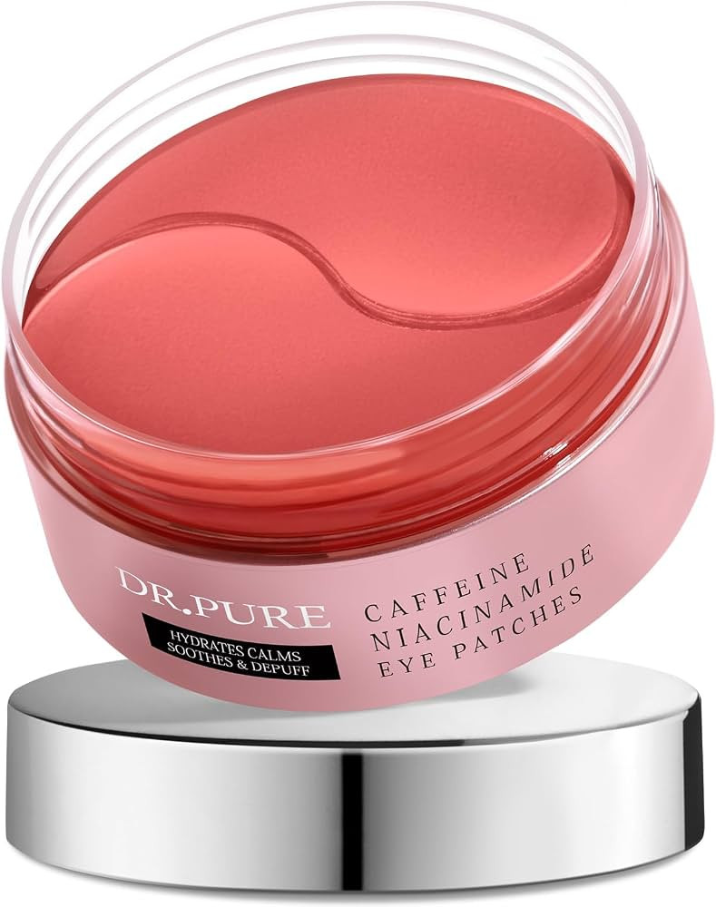 Dr. Pure Under Eye Patches for Puffiness: Dark Circles and Puffy Eyes Treatment Caffeine Eye Mask... | Amazon (US)