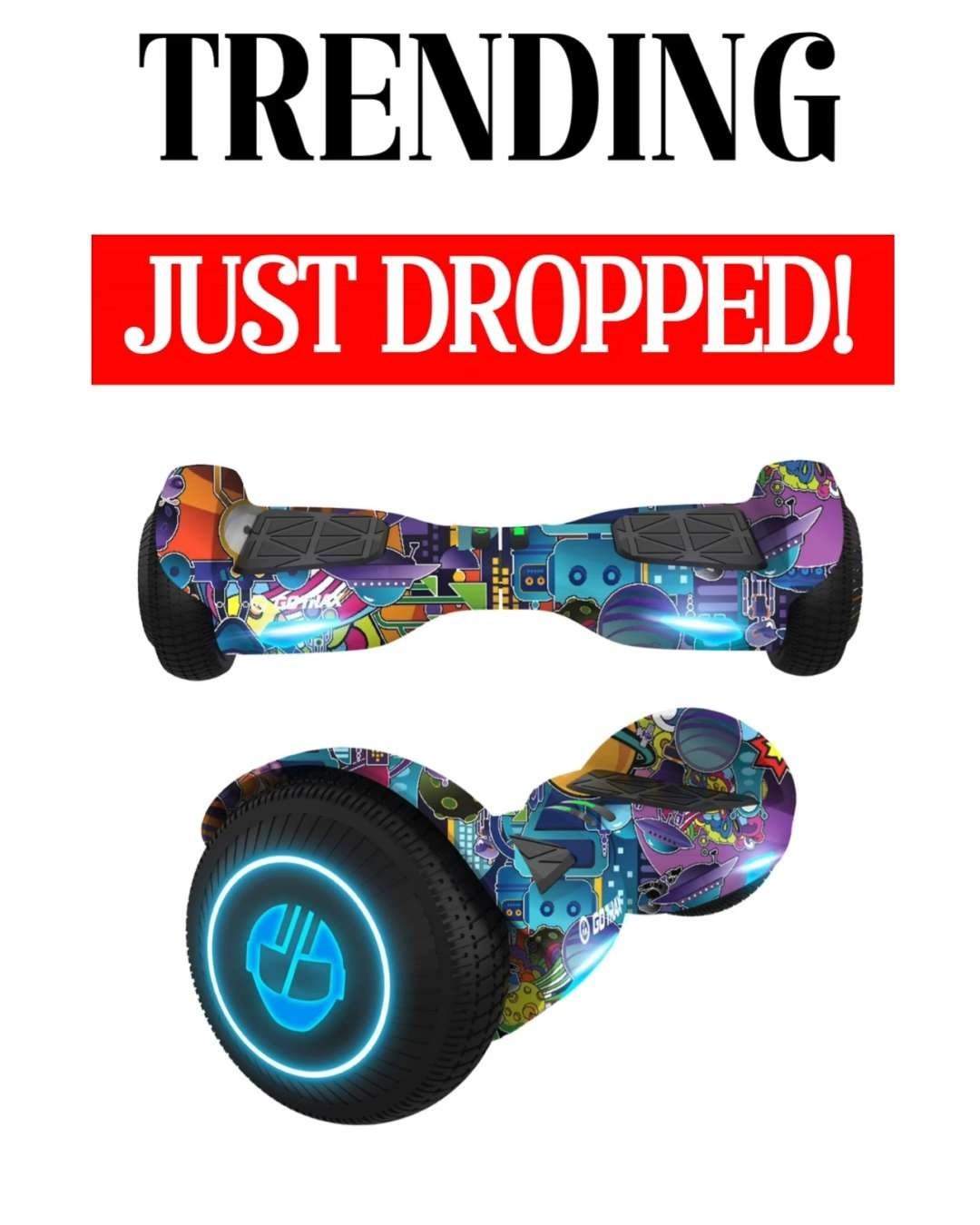 Get ready to glide! This GOTRAX Edge Hoverboard is such a fun pick for kids and adults, with smooth 6.5 inch tires, a 6.2 mph cruise speed, and self-balancing tech that makes riding feel effortless. Perfect for holiday gifts, outdoor fun, and everyday play! ⚡️🛴✨#LTKTech #LTKHolidayGifting #LTKFinds #LTKDeals 

 

#LTKKids #LTKGiftGuide #LTKSaleAlert #LTKFindsUnder50