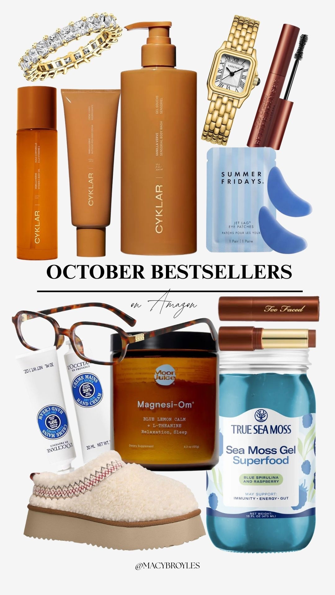 bestsellers of october all found on amazon 🩵🤎
