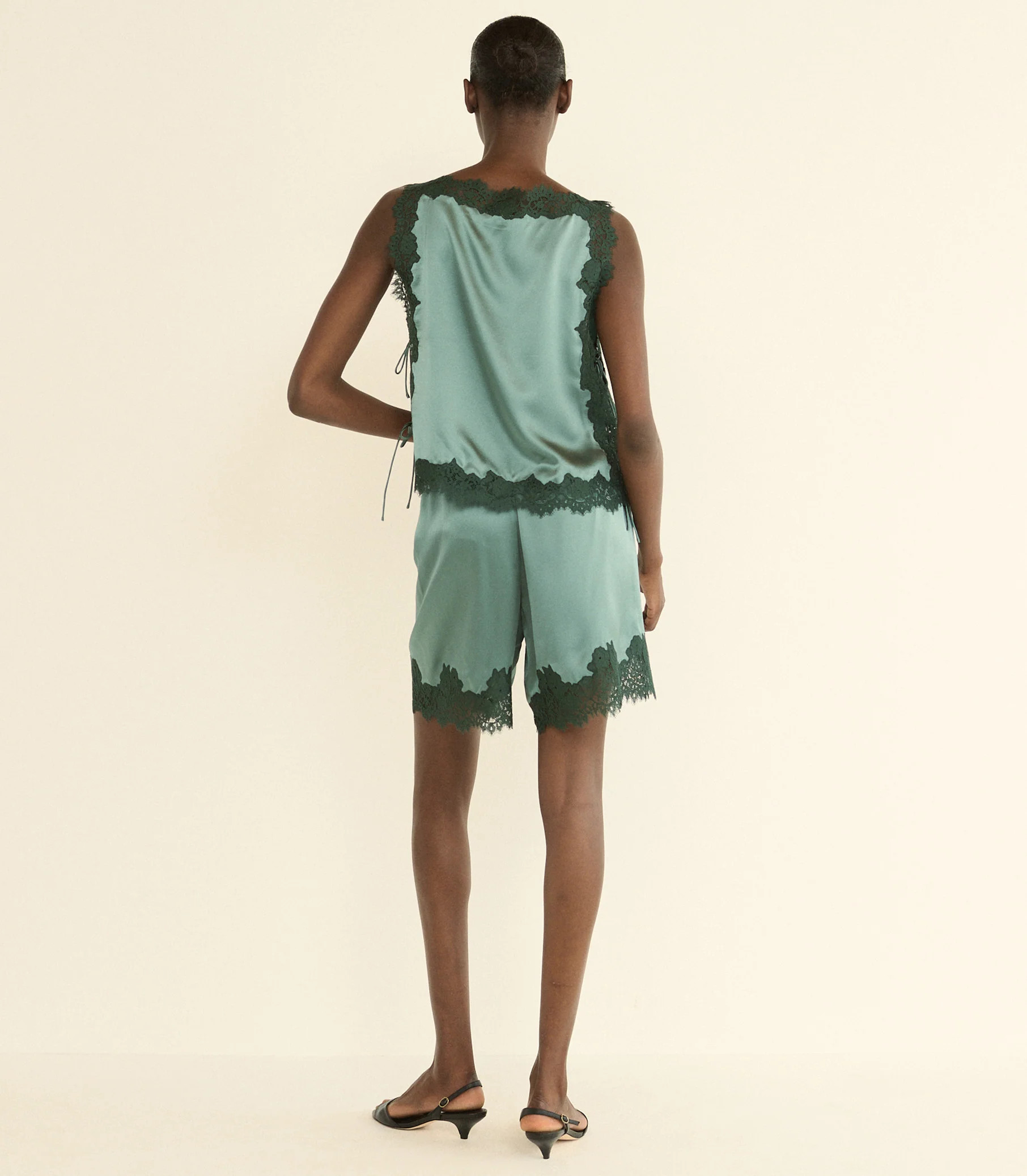 Irsa Short - Dulac Green | DÔEN | DOEN
