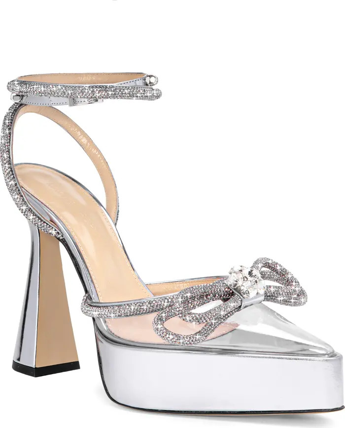 Mach & Mach Double Bow Platform Pump (Women) | Nordstrom | Nordstrom