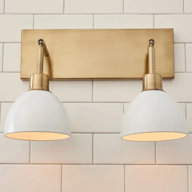 Young House Love Dapper Bath Light - 2-Light | Shades of Light