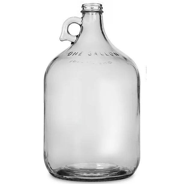 One Gallon Clear Glass Jug with Handle - Walmart.com | Walmart (US)