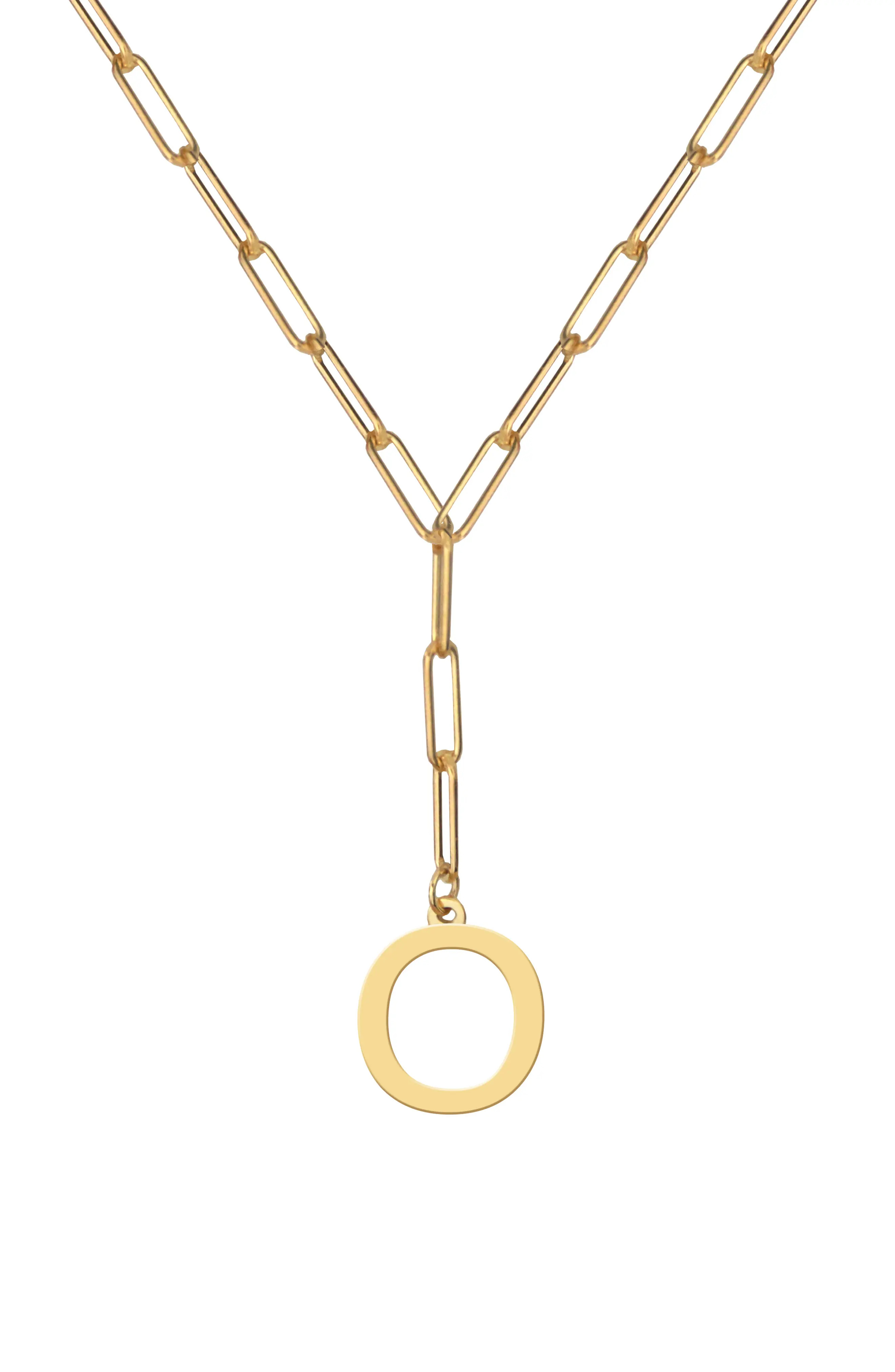 Women's Jane Basch Designs Initial Pendant Necklace | Nordstrom