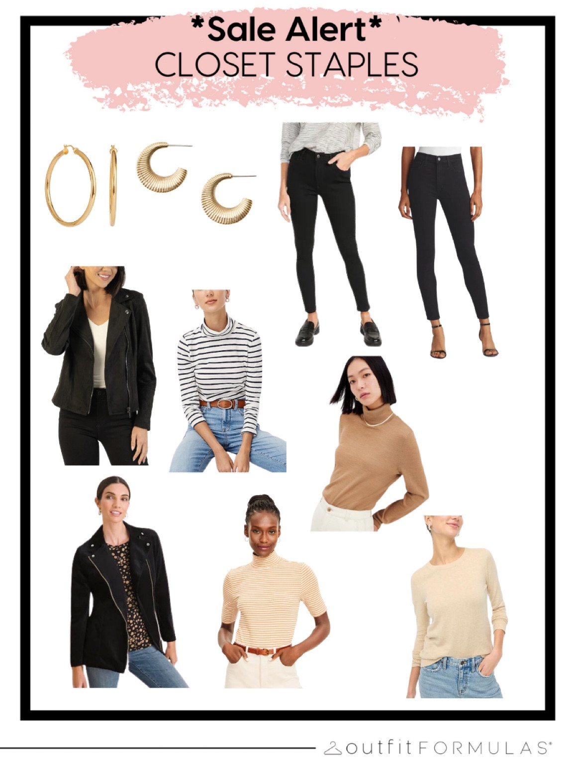 Get these closet staple pieces on sale TODAY!! 

#LTKunder100 #LTKsalealert #LTKunder50