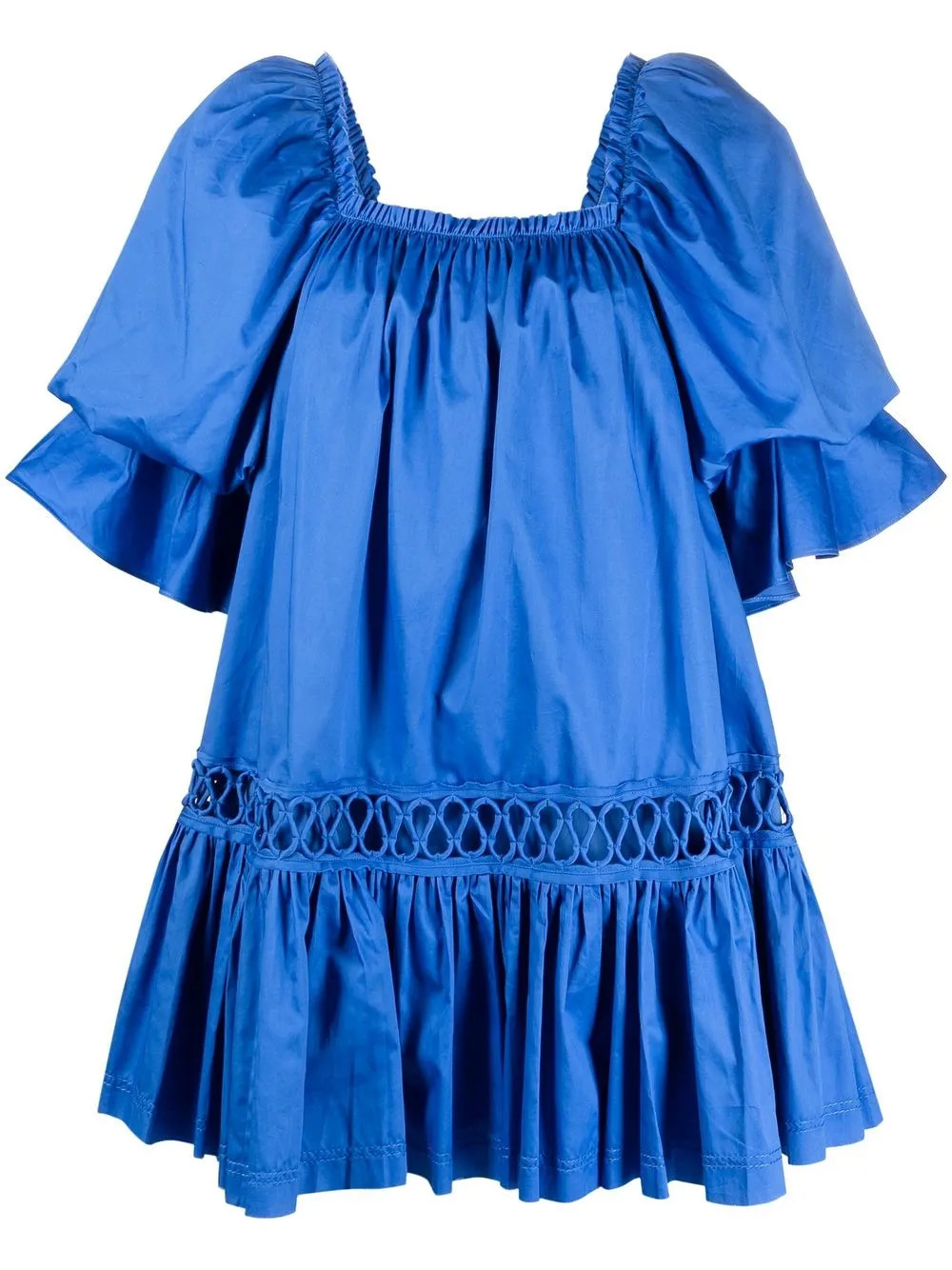 Aje Inspiration short-sleeved Minidress - Farfetch | Farfetch Global