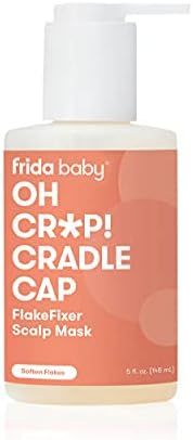 Oh Cr*p! Cradle Cap Flake Fixer Scalp Mask by Frida Baby Dandruff Shampoo Cleans Baby's Scalp Whi... | Amazon (US)