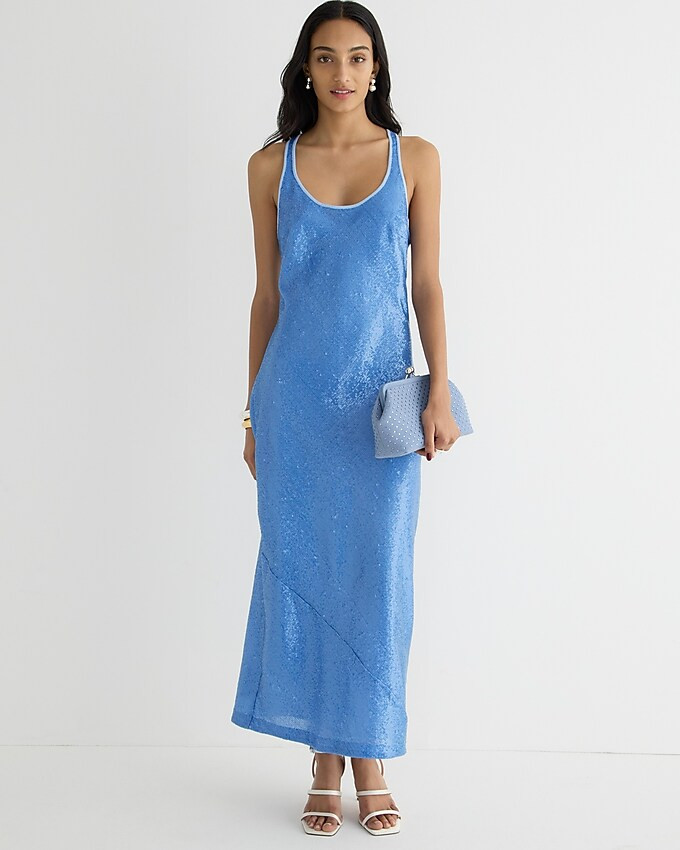 Collection limited-edition Alicia sequin racerback slip dress | J. Crew US