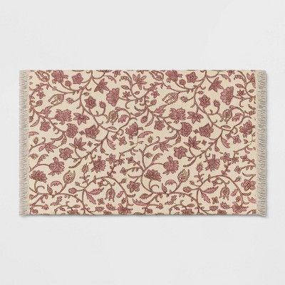 34" x 20" Jute Printed Kitchen Rug - Threshold™ | Target