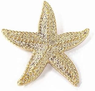 Vintage Starfish Brooch for Women Men Ladies Charm Sea Star Lapel Pin Party Dance Banquet Dress S... | Amazon (US)
