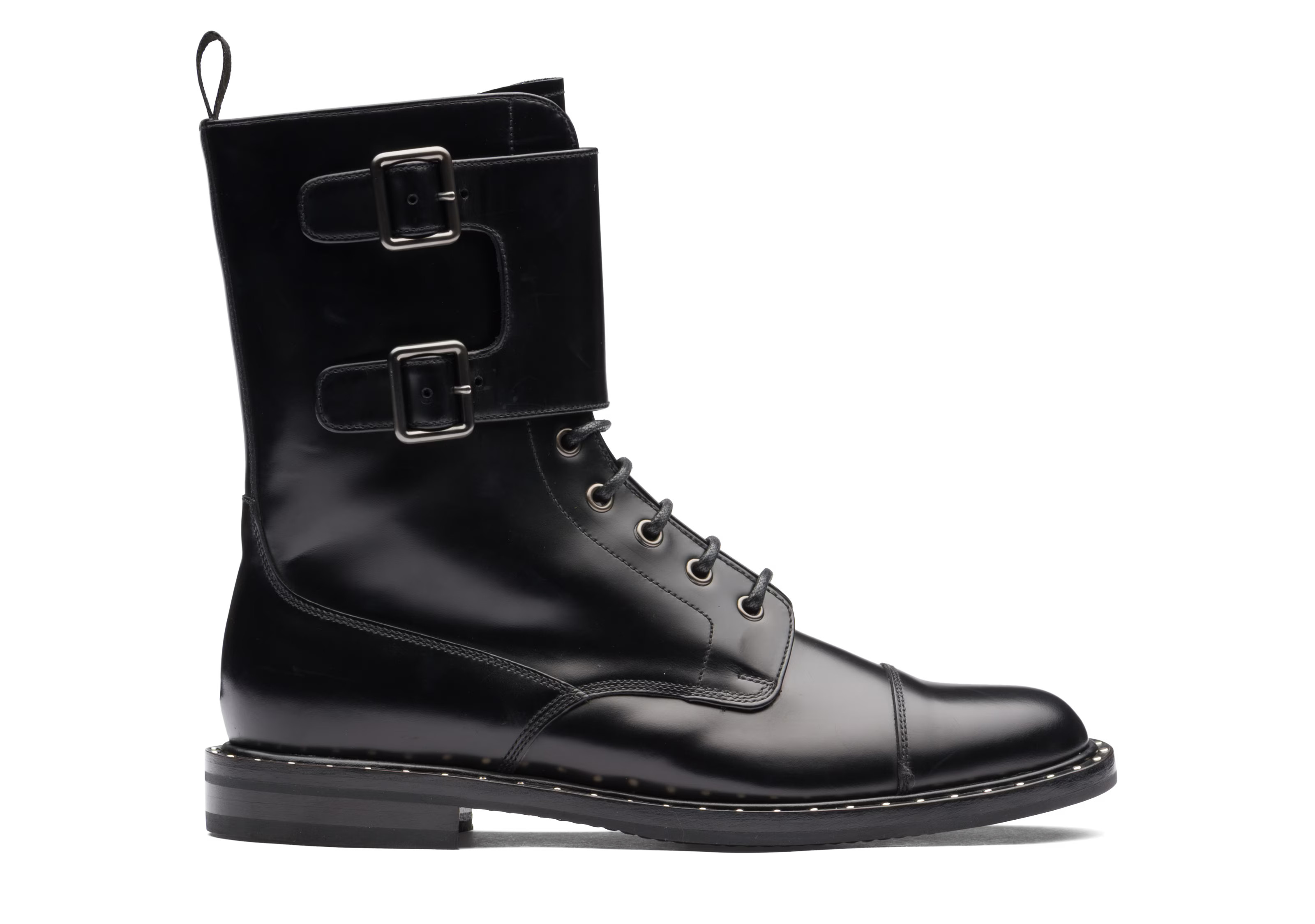 Stefy Rois Calf Lace-Up & Monk Boot Black | Church's Footwear UK
