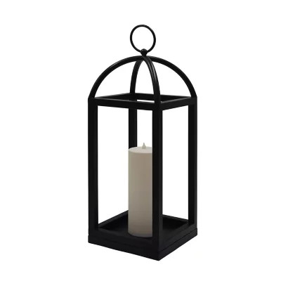 Member's Mark 28" Black Lantern with Flameless Pillar Candle | Sam's Club