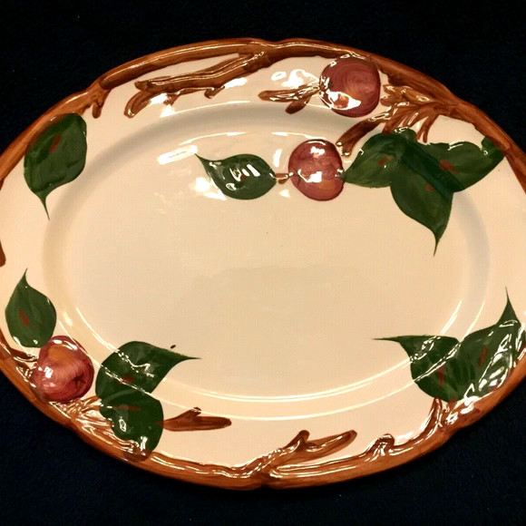 Franciscan Apple ware 12" Oval Serving Platter  | eBay | eBay US