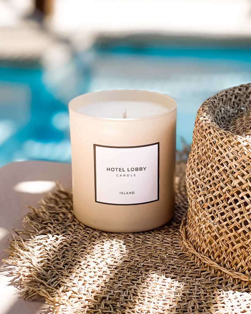 Island Candle | Hotel Lobby Candle
