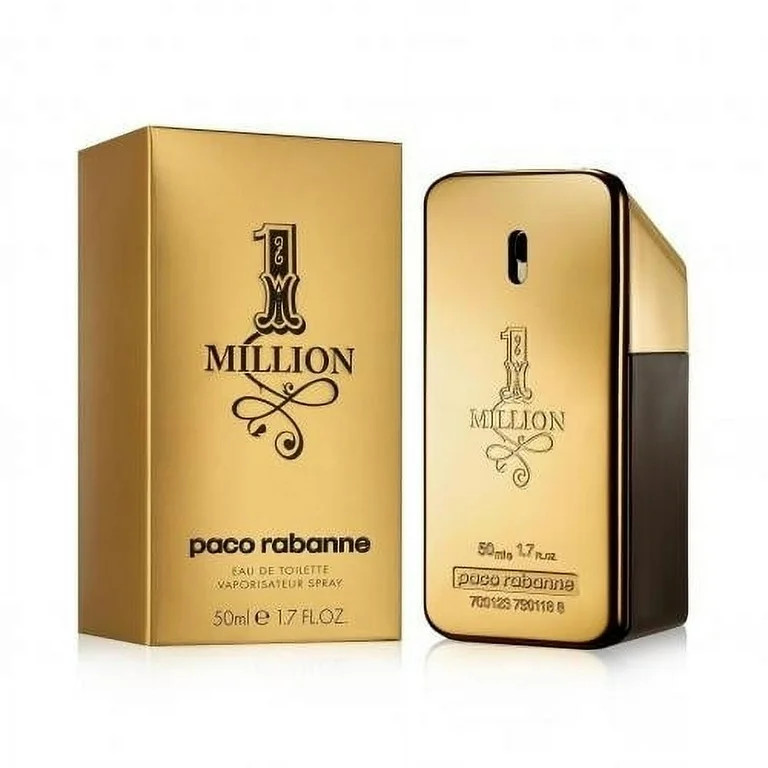 Paco Rabanne 1 Million Eau De Toilette Spray, Cologne for Men, 1.7 Oz | Walmart (US)
