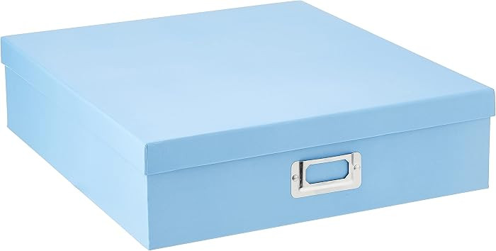 Pioneer Jumbo Scrapbook Storage Box, Sky Blue | Amazon (US)