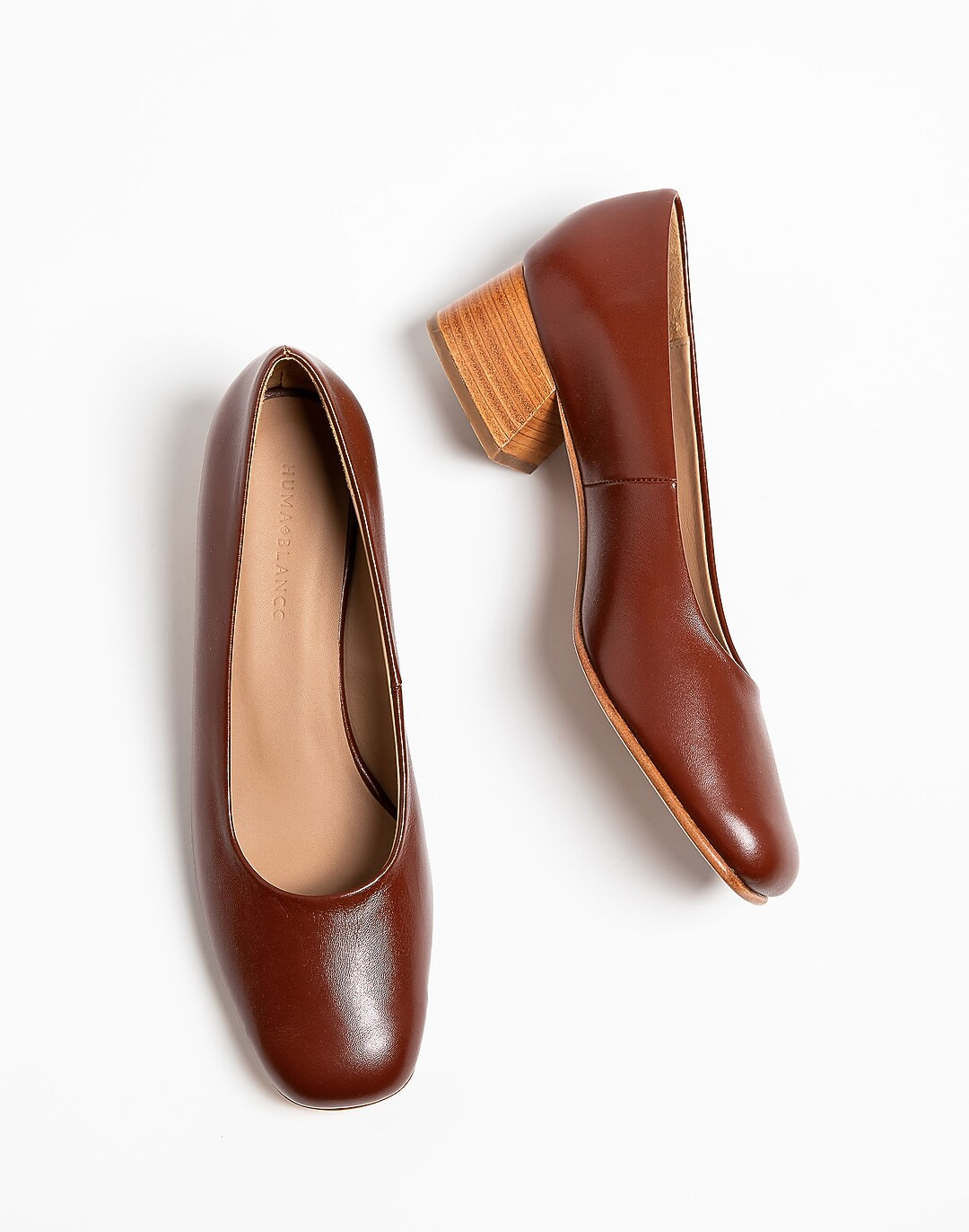 HUMA BLANCO Leather Luisa Pumps | Madewell