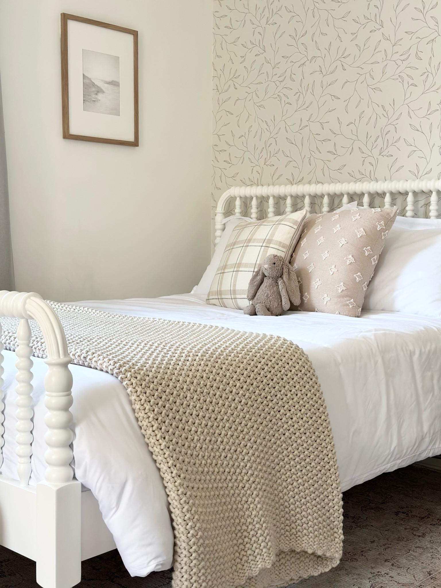 Toddler girl bedroom  / girls bedroom / kids bedroom ideas / feminine bedroom / girlie bedroom / girls bedroom ideas / spindle bed / Jenny Lind wood bed / target bedding / bedroom design

#LTKhome #LTKkids