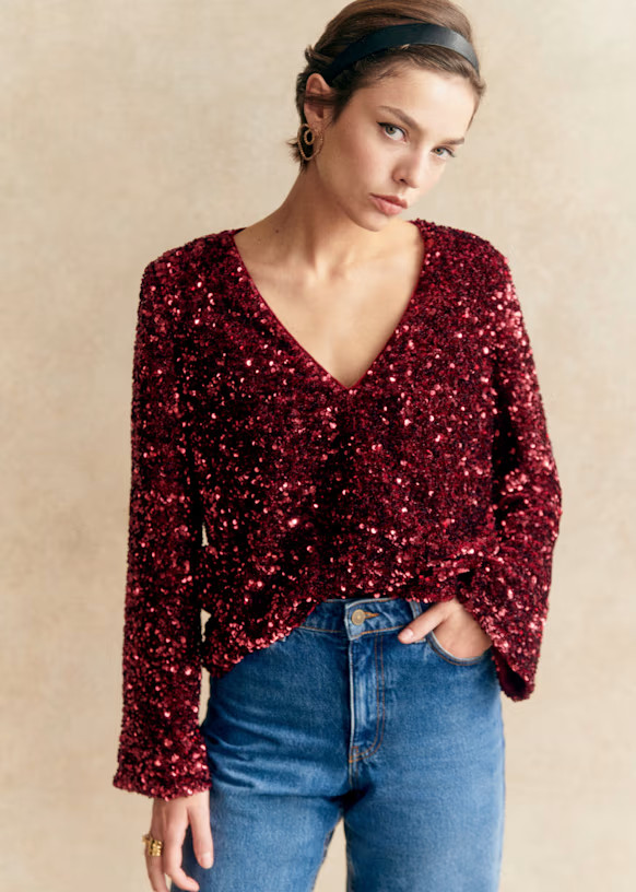 Shiny Blouse | Sezane - UK