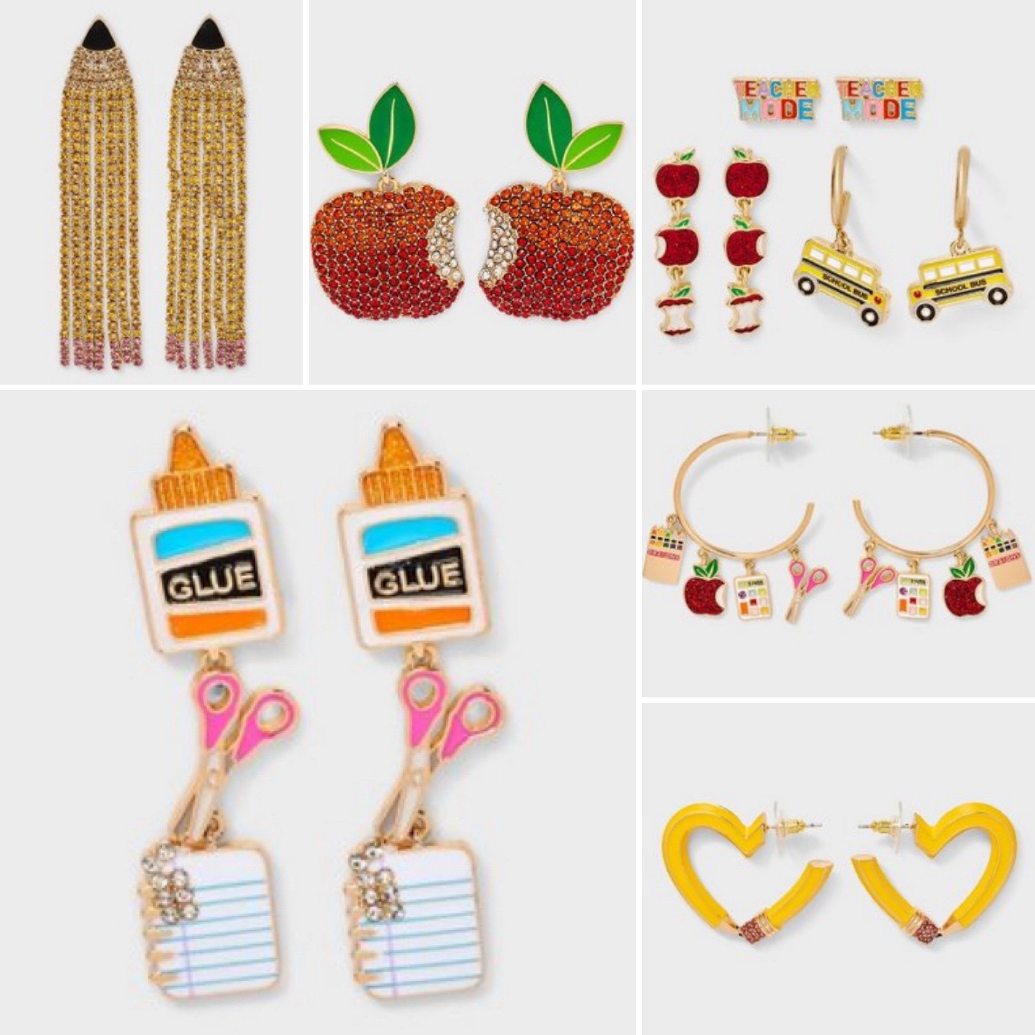 Back to school in style! Loving these school themed jewelry pieces. 

#LTKOver40 #LTKFindsUnder50 #LTKStyleTip