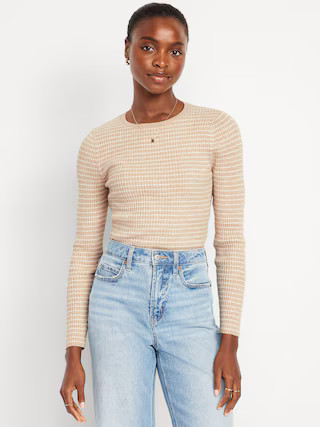 SoSoft Lite Ribbed Crew-Neck Sweater | Old Navy | Old Navy (US)