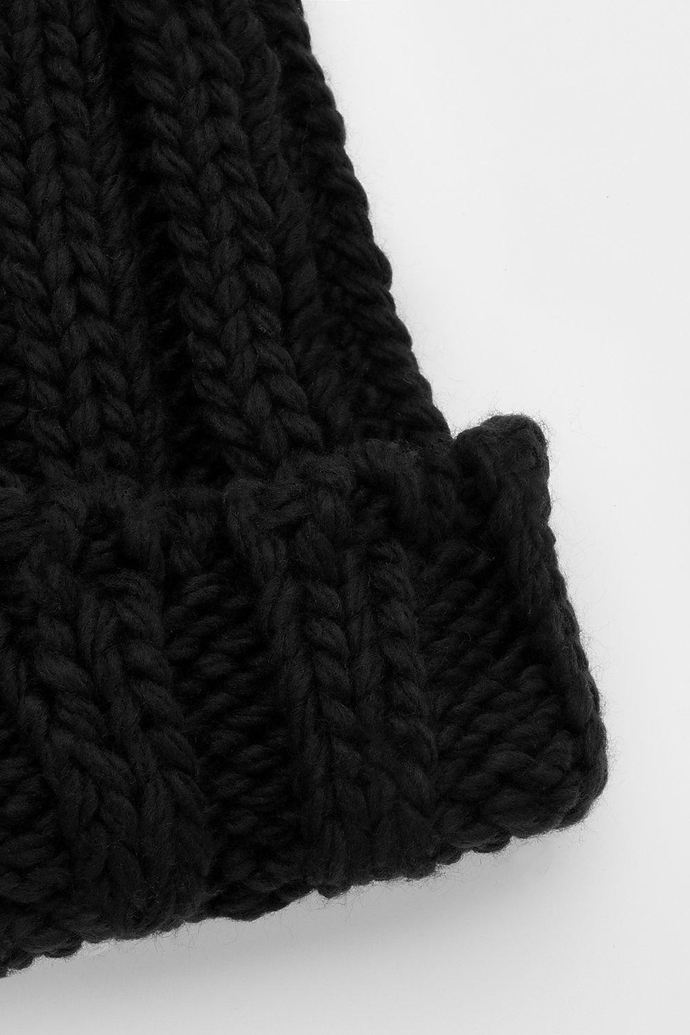 Cable Knit Beanie | Boohoo.com (US & CA)