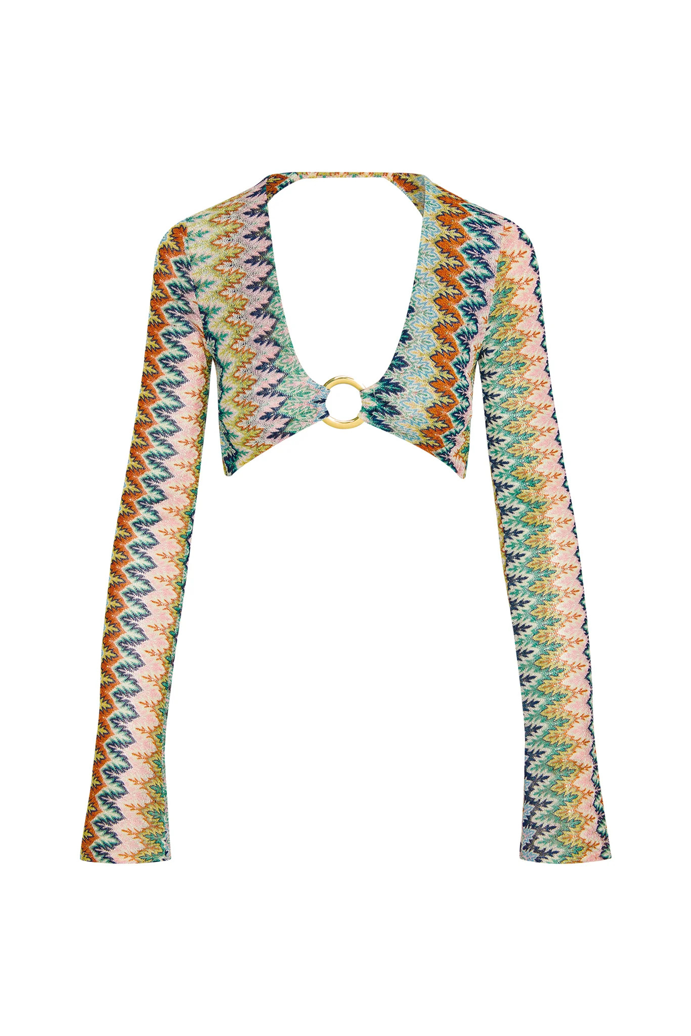Montego Crop Top - Porto Cervo Multi | Monday Swimwear