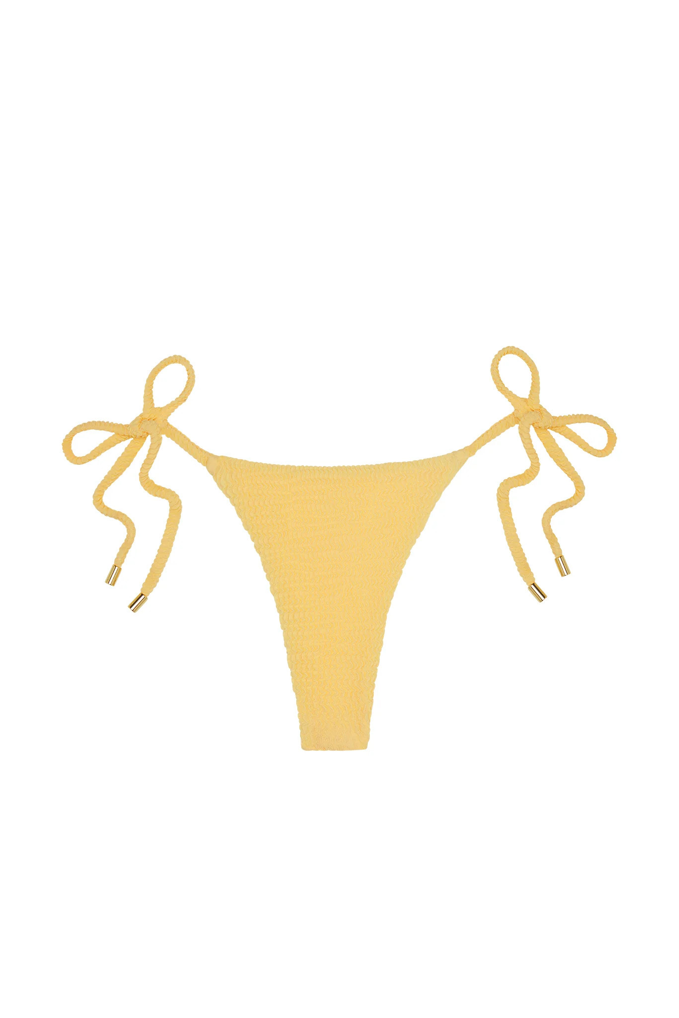 Palma Thong - Honey Crinkle | Monday Swimwear