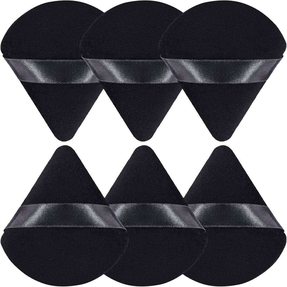 BEAKEY Triangle Houpette Libre Et Cosmétique Liquide, Éponge Poudre Douce En Peluche, Outil De ... | Amazon (FR)