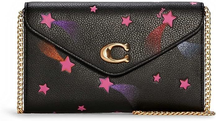 COACH Womens Tammie Clutch Crossbody With Disco Star Print Black Multi: Handbags: Amazon.com | Amazon (US)