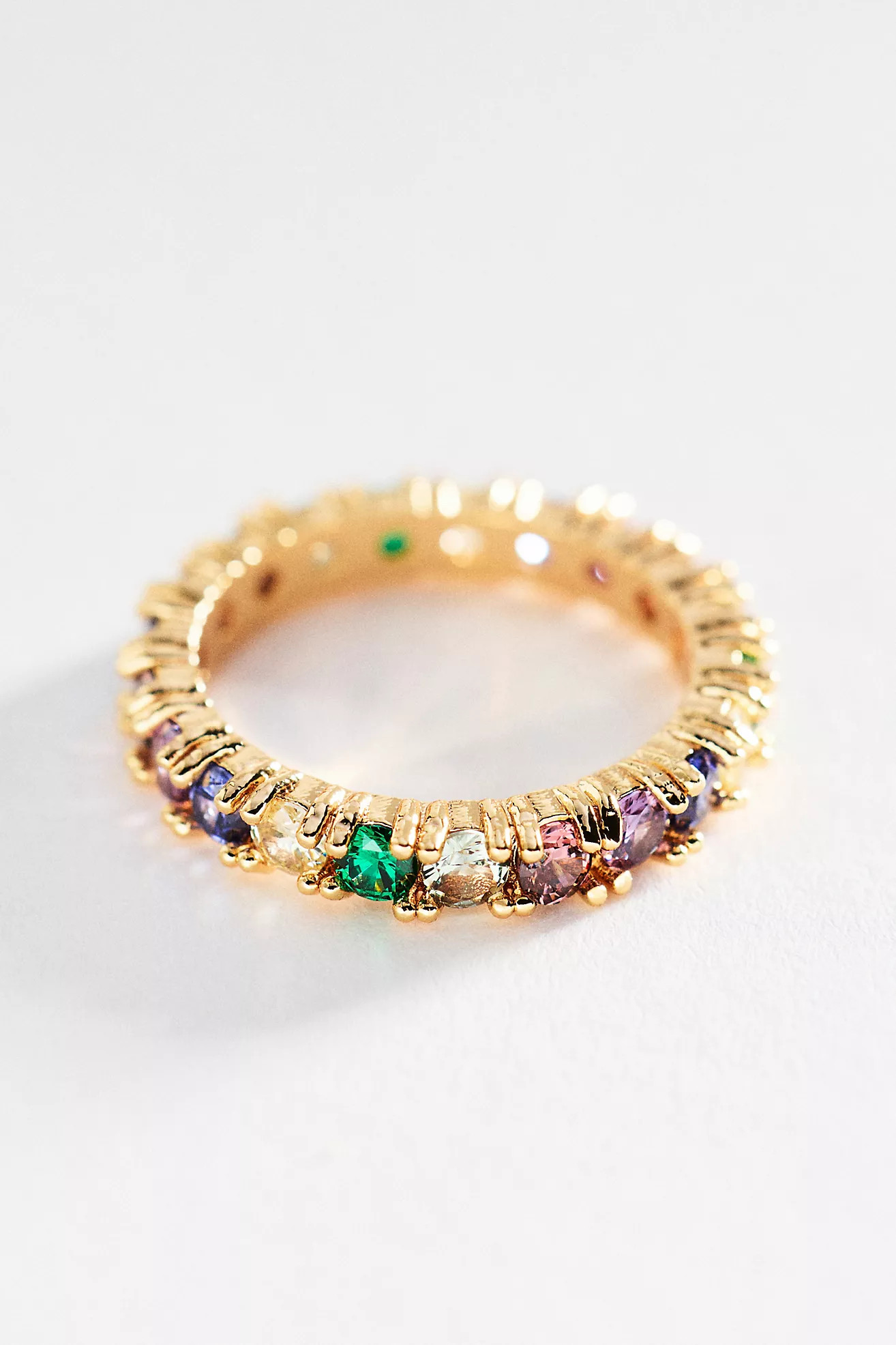 Rainbow Crystal Ring | Anthropologie (US)