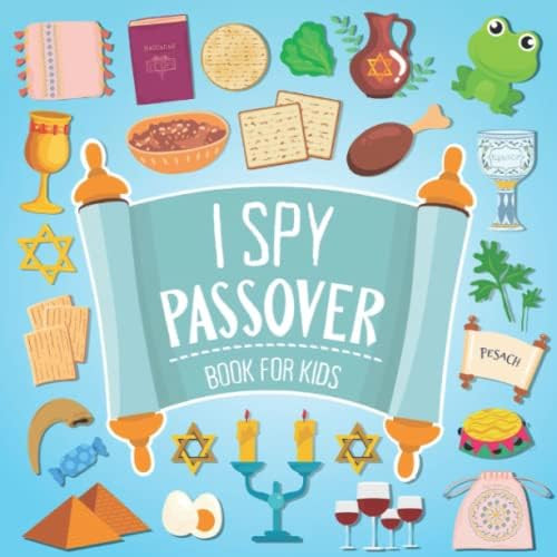 I Spy Passover! Book for Kids: A Fun Educational Guessing Game For Toddler, Preschool, Kindergarten  | Amazon (US)