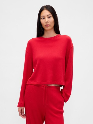 Waffle Crop PJ Top | Gap (CA)