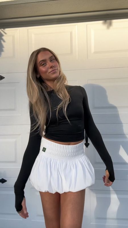 #lovealltennisco @lovealltennisco The Pouf Tennis Skirt. Wearing white size XS. The Pouf Skirt is a stylish and practical companion for your active lifestyle. Two pockets provide the perfect place to store your essentials, making this skirt perfect for the court, gym, or any fashion-meets-function occasion. Athletic skirt. Athleisure. Trendy athleisure. White tennis skirt. 

#LTKfindsunder100 #LTKVideo #LTKfitness
