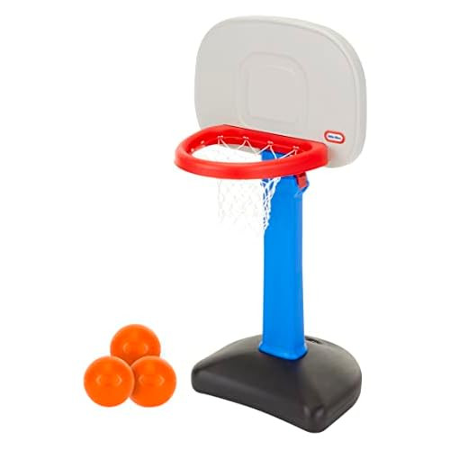 Little Tikes Easy Score Basketball Set, Blue, 3 Balls - Amazon Exclusive, 23.75 x 22 x 61 inches | Amazon (US)