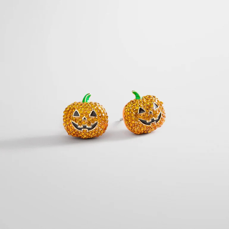 Gourd Behavior Pumpkin Earrings | BaubleBar