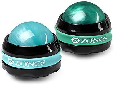 Massage Ball Manual Roller Massager 2-Pack Self Massage Therapy Tool for Sore Muscles, Shoulders,... | Amazon (US)