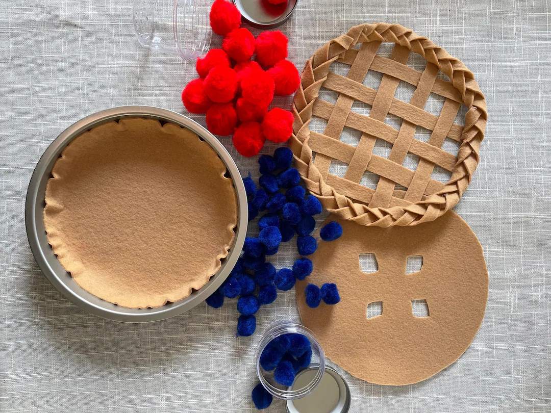 Felt Pie Sensory Toy | Etsy (US)